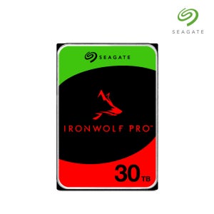 씨게이트 아이언울프 프로 NAS 하드디스크 HDD 512MB, 30TB