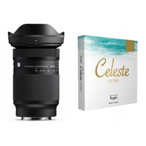 시그마 20-200mm F3.5-6.3 DG 소니 FE + 겐코 CELESTE UV필터