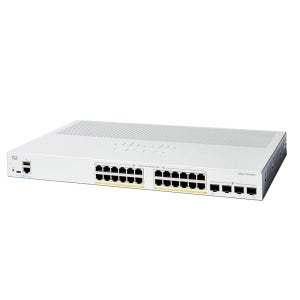 CISCO 24포트 기가비트 4SFP L3 POE 스위칭허브 C1300-24FP-4G