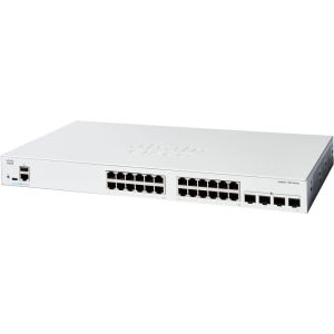 CISCO 24포트 기가비트 10G 4SFP L3 스위칭허브 C1300-24T-4X