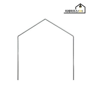 원형 조립식 비닐하우스 32mm 서까래 폭 4m