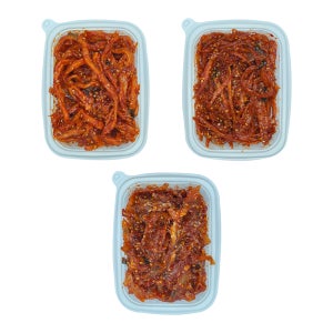 땡맛찬 가정식 집 반찬 자취생 밑반찬 세트 진미채 황태채 아구포 3종