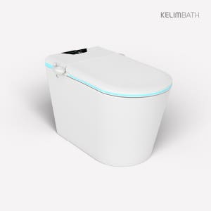 계림바스 일체형비데 자동물내림 자동개폐 40㎜ 슈퍼슬림 방수 IPX4 전면 LED 직수타입 초절수 친환경1등급 BC-219J