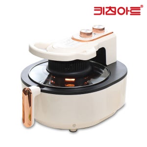 키친아트 보이는 에어프라이어 6L 간편사용 혼밥 혼술 대용량 에어프라이어