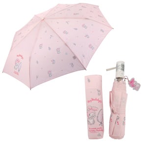 산리오 마이멜로디 55 악세사리 안전한 완전자동우산 3단접이식 패션우산