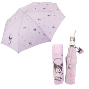 산리오 쿠로미 55 악세사리 안전한 완전자동우산 3단접이식 패션우산