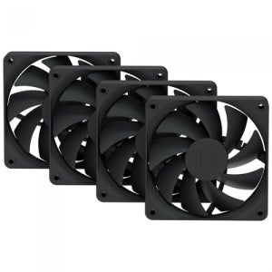 HYTE FLOW FA12 (4팩, 피치 블랙)