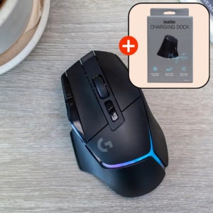 [국내정품] 로지텍G G502 X Plus 무선 게이밍 마우스 블랙 (2년 보증) + 이메이션충전독