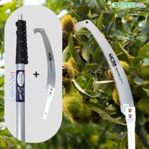 신형 국산 고지톱 6단 10M 전지 전정 감 장대 톱 고지 나무 가지치기 톱