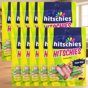 히치스 hitschler 과일사탕 믹스 히츨러 사우어 수수깡젤리 40g x10개 독일캔디