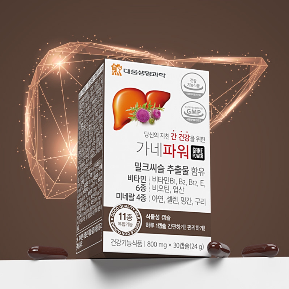밀크씨슬 가네파워 실리마린 30캡슐, 1개