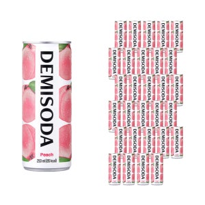 데미소다 피치 250ml 30캔
