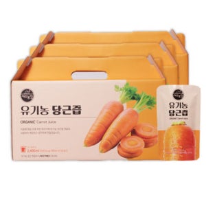 유기농 당근즙 30포, 3개