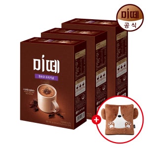 미떼 핫초코 오리지날 30개입 3개 코코아+미떼 강아지 담요 쿠션