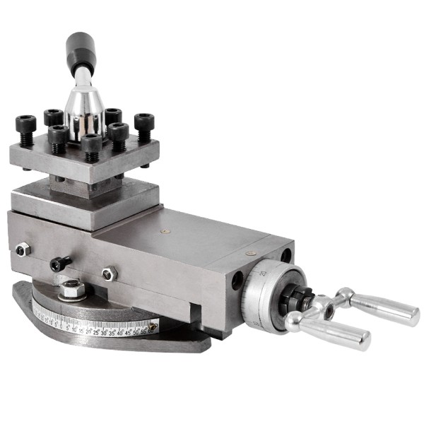 AT300 공구 홀더 미니 선반 악세사리 금속 어셈블리 퀵 체인지 도구 80mm 스트로크