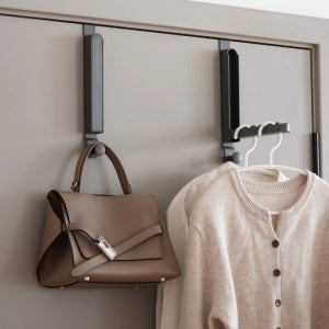 접이식 문걸이 행거 휴대용 도어 후크 가방 옷 정리