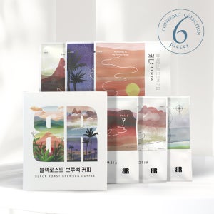 블랙로스트 드립백 커피 선물세트 콜롬비아 슈프리모 6개입(12gX6개)