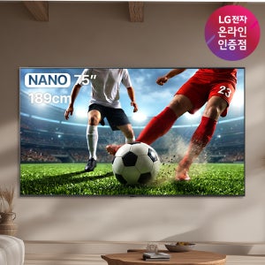 LG 나노셀 AI TV 75NANO90ABA 189cm(75인치), 벽걸이형
