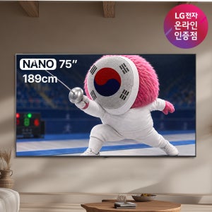 LG 나노셀 AI TV 75NANO90ABA 189cm(75인치), 벽걸이형