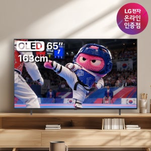 중복쿠폰 LG OLED TV 4K 최대144Hz OLED65B6ENA (163cm), 스탠드