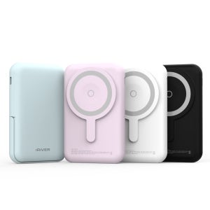 아이리버 보조배터리 10,000mAh 거치형 마그네틱 IMS-H100 블랙