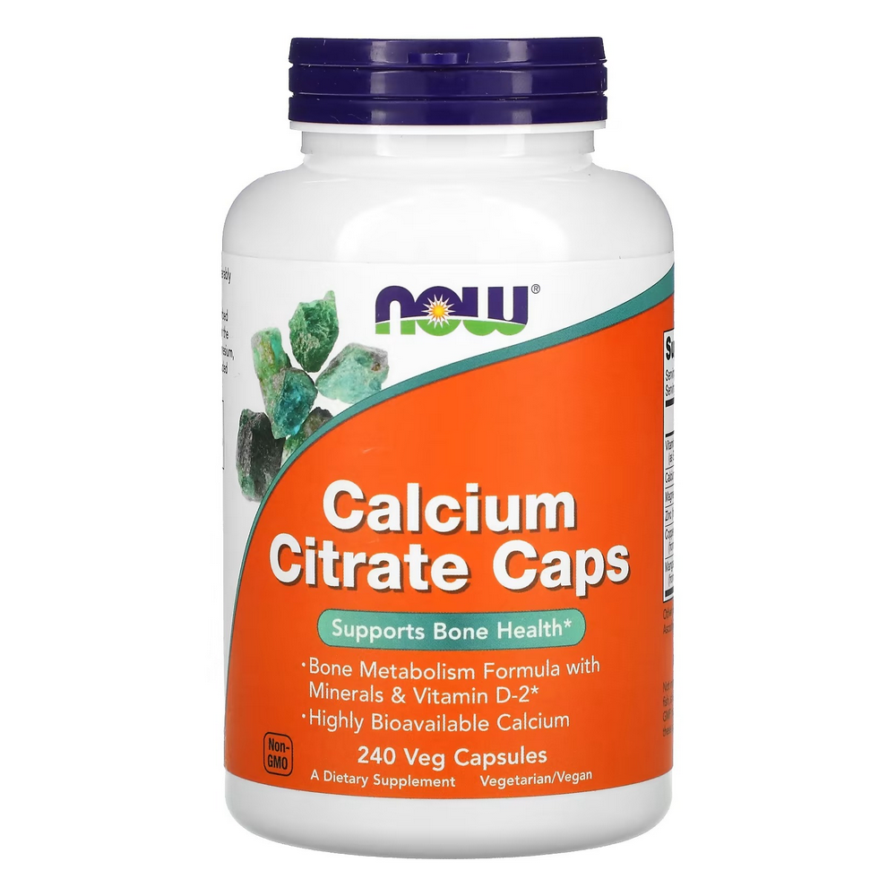 나우푸드 Now <b>칼슘 시트레이트</b> 캡스 240베지캡슐