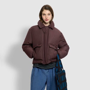 [JAJU/자주] 여 루즈핏 포켓 푸퍼