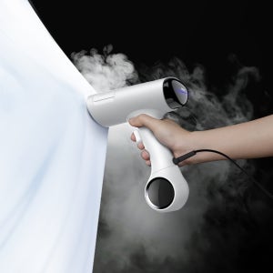 MORUS 모러스 V6 나노스팀 진공흡입 핸디스타일러 핸드스팀다리미 의류스티머