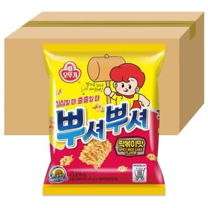 오뚜기 뿌셔뿌셔 떡볶이맛 90gx24개(1박스)