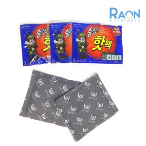 라온행복 충성핫팩 국산 대용량 군인 군용 100g 중형 40개