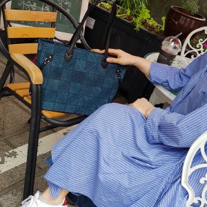 파이톤 쇼퍼백