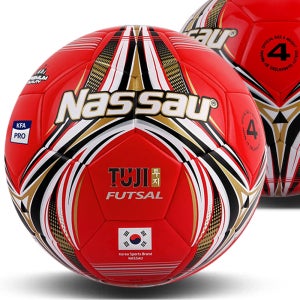 낫소풋살공 4호 투지풋살 레드 고급합성피혁 FTTJ 동호회 게임 경기