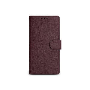 부드러운 국내 생산 고급 천연가죽 시리우스 오플 가죽 다이어리 케이스 와인, 갤럭시S21FE(G990)