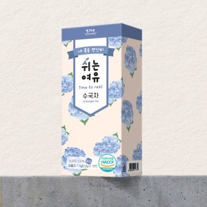 [본사직영] 쉬는여유 수국차 15티백 15개입, 1개