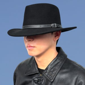 55/57/59/61cm 빅사이즈 크러셔블 울 페도라 대두 중절모 남자 여자 모자