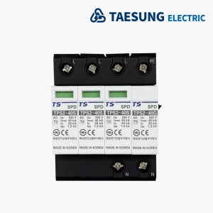 TPS2-40S3P/40G 3상4선식 찬넬 낙뢰보호기 서지보호기 태성전기산업
