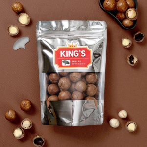 킹스 25년 햇 수확 견과류 알큰 프리미엄 껍질 까먹는 통 마카다미아 1kg, 1개