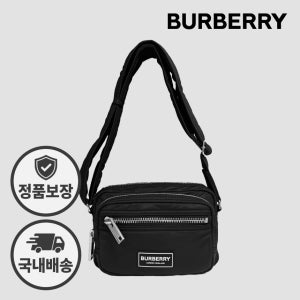 버버리 나일론 로고 카메라백 크로스백 80905701 블랙