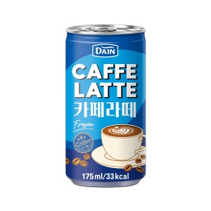 [중앙몰] 다인 카페라떼 175ml 30캔 캔커피 미니 캔음료 음료수