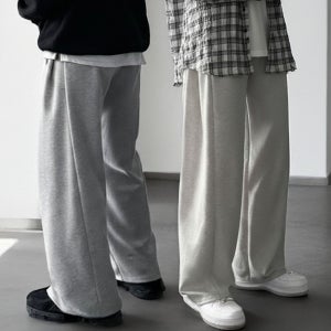 1+1 사이드턱 남자와이드트레이닝팬츠 벌룬팬츠 스웻팬츠 남성기모바지