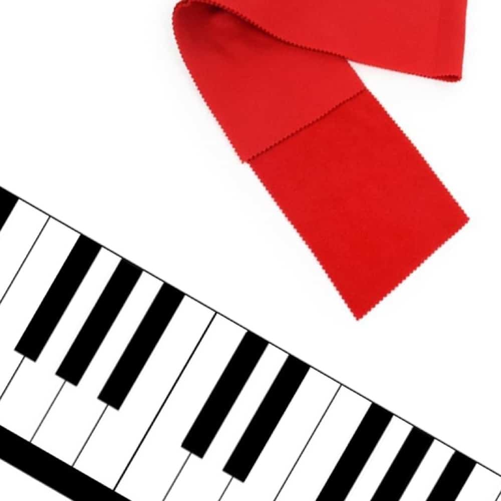 사안 패브릭 피아노 먼지덮개 전자키보드 건반 신디사이저 방진커버 피아노소품