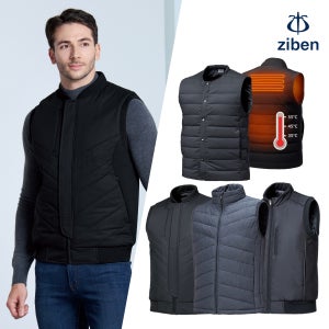 지벤 겨울 발열조끼 온열 패딩 열선 조끼 방한 16종
