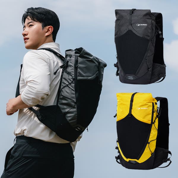 제로웨이트590g 소형 경량 등산가방 배낭 미니 가벼운 트레킹 22L