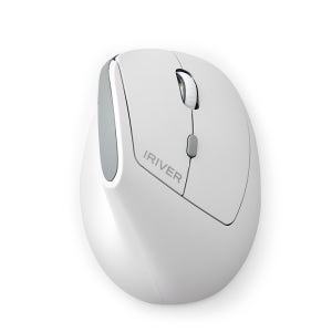 무소음 무선 미니 버티컬마우스 항균코팅 작은손 여성 손목보호 화이트