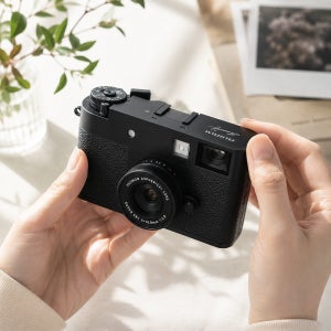 후지필름 X half 블랙 (128GB+삼각대+스트랩) 하프 카메라 하프 클래식 레트로 감성 카메라