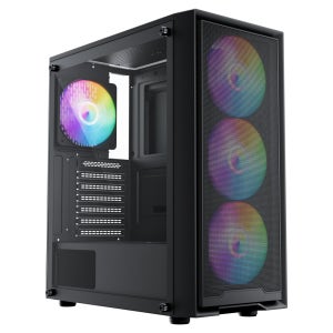투민시스템 TA200 AIR1 RGB 강화유리 블랙