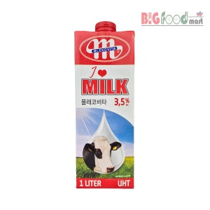 믈레코비타 3.5% 멸균우유 1L
