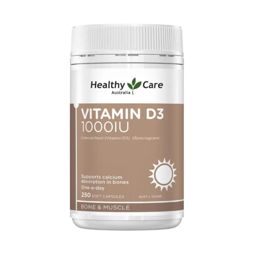 헬씨<b>케어 비타민 D3</b> 1000IU 소프트젤 캡슐 250캡슐, 1개
