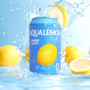 올가니카 유기농 레몬수 아쿠아레몬 340ml 24개입 2박스