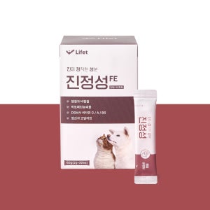 진정성 FE 빈혈 영양제 강아지 고양이 철분 락토페린 신부전 임신 출산 30포, 1개